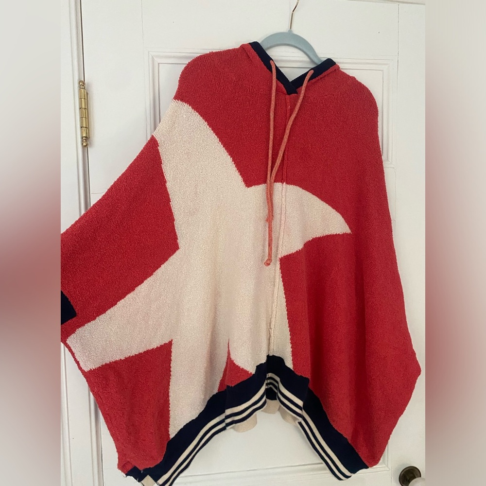 Free people terry cloth sweatshirt